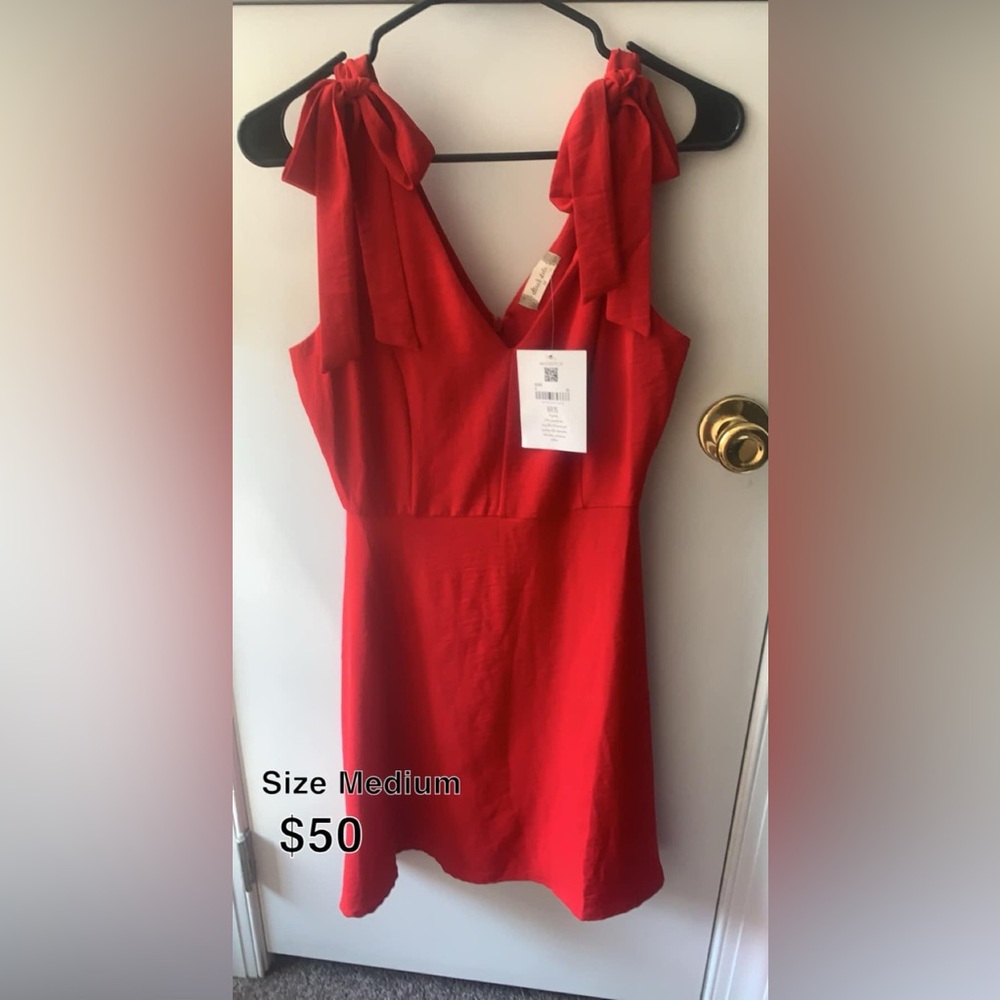 ALTAR’D State red formal dress